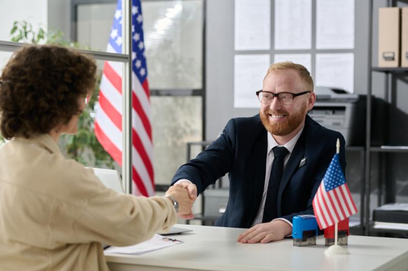 Visa interview at the US consulate