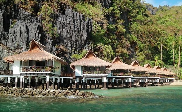 Water villas in El Nido