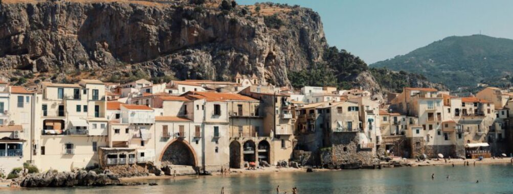 Waterfront of Cefalù (Italy)