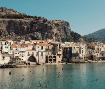 Waterfront of Cefalù (Italy)