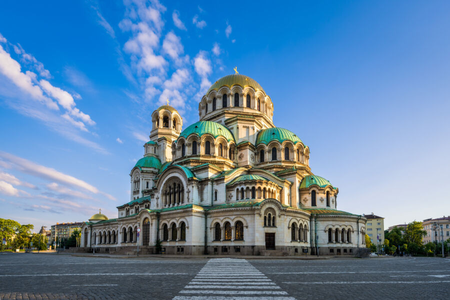 Alexander Nevsky Cathedral in Sofia, Bulgaria