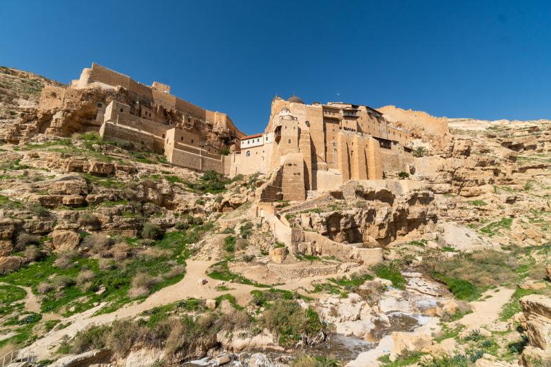 Greek Orthodox Mar Saba monastery in Betlehem