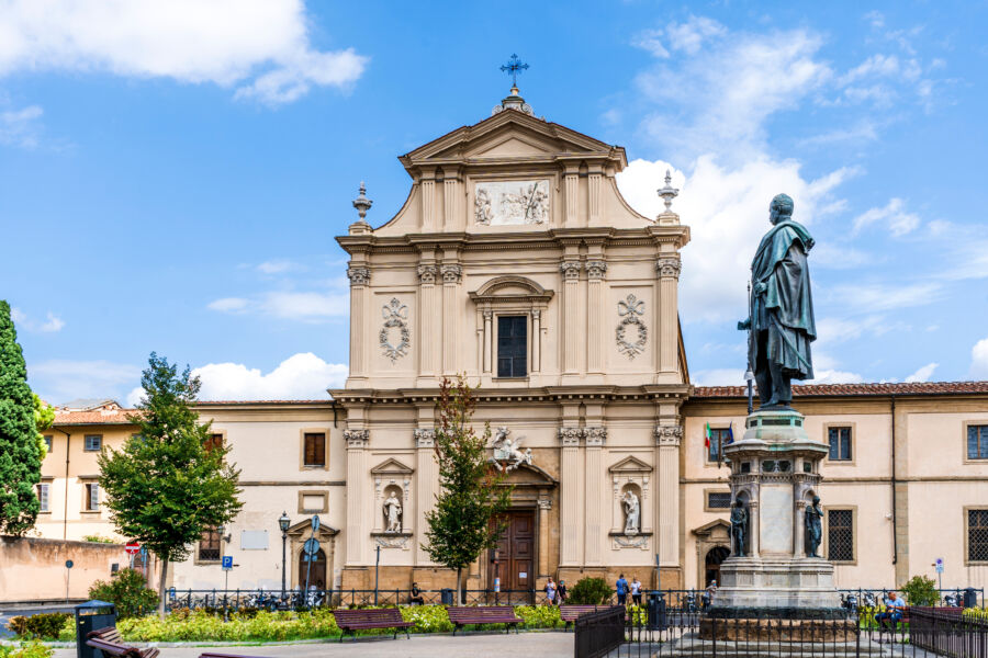 Church and Museum of the Convent of San Marco, highlighting its beauty in Piazza San Marco