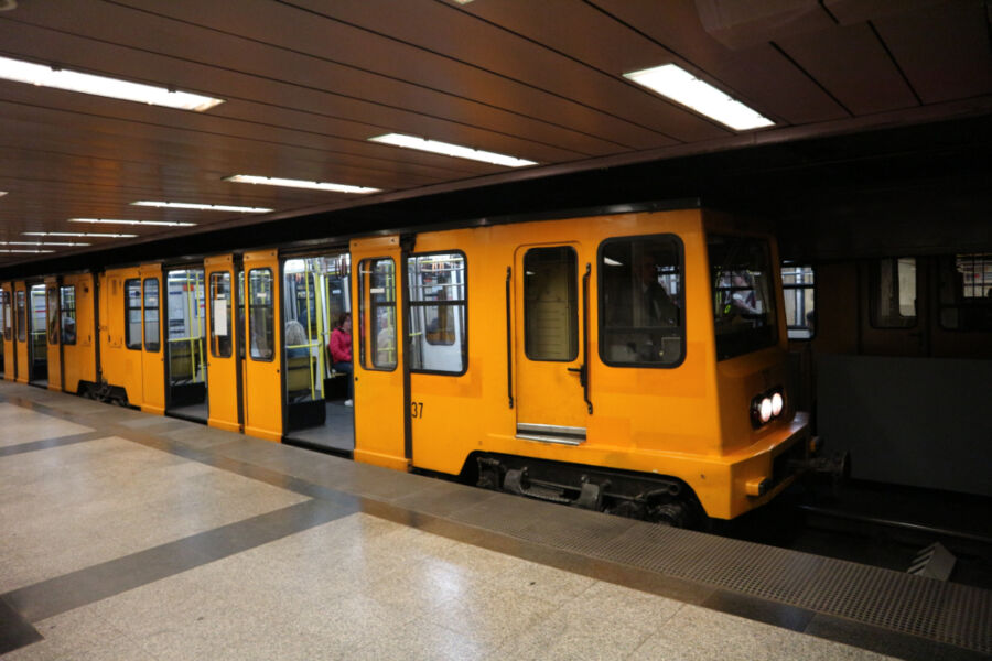 Budapest's historic underground railway system, the oldest electrified one in Europe