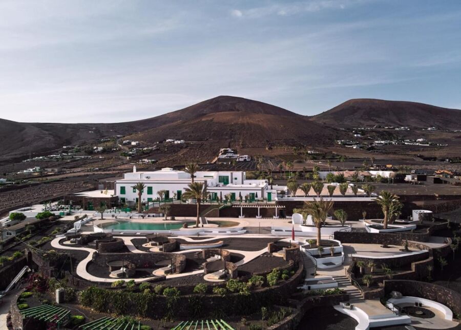 Aerial view of the César Lanzarote Luxury Boutique Hotel