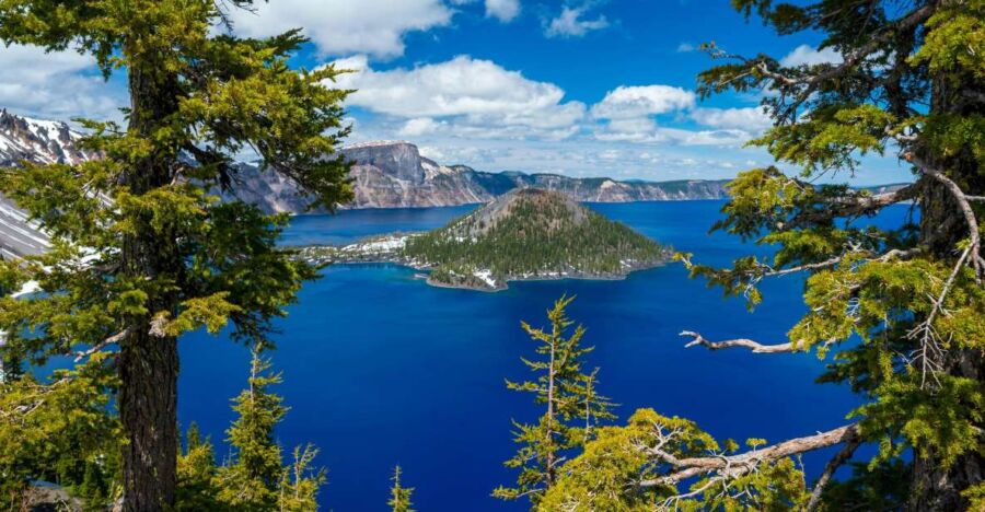 Beautiful views at Crater Lake National Park