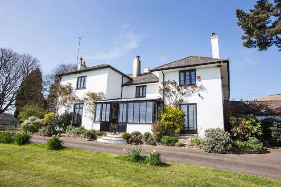 Exterior of the Glebe House Bed and Breakfast in england