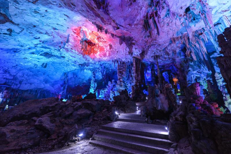 Reed Flute Cave at Guilin, Gunagxi, China