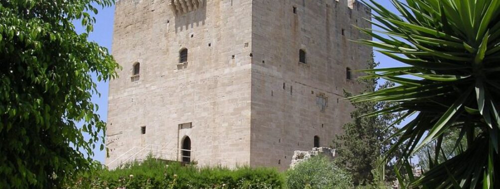 Kolossi Castle outside the city of Limassol, Cyprus