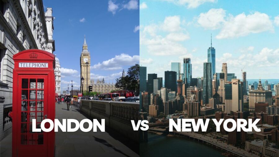 london vs new york