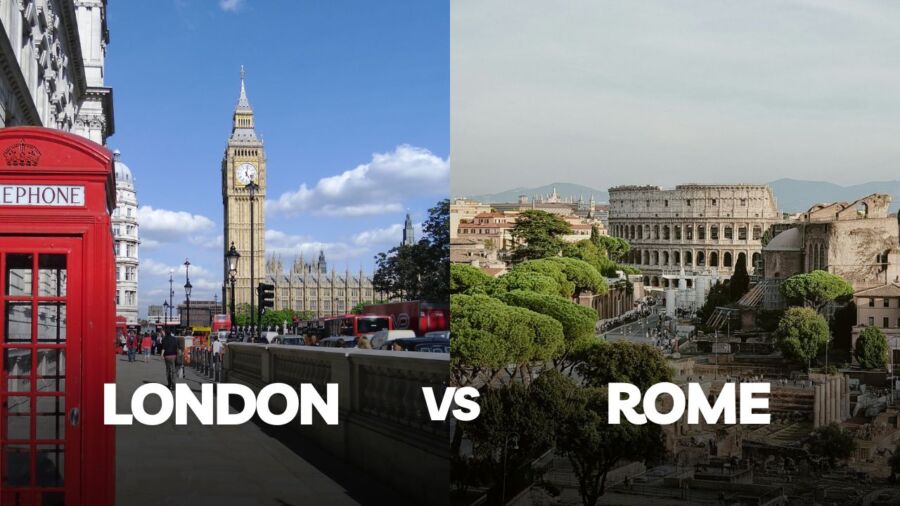 london vs rome