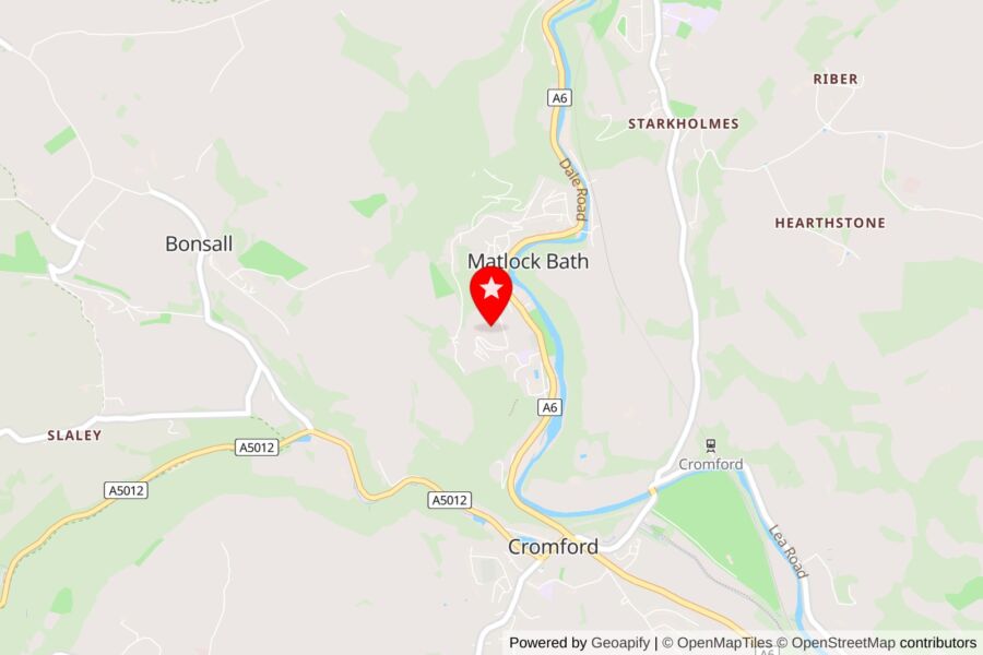 matlock bath map screenshot