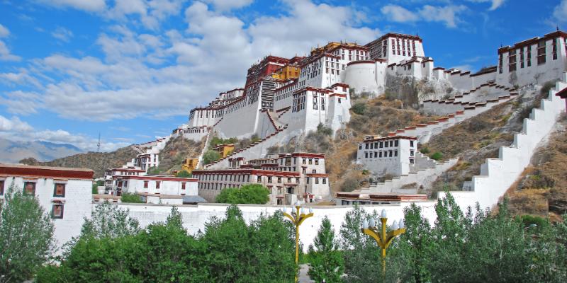 Potala Palace in Tibet