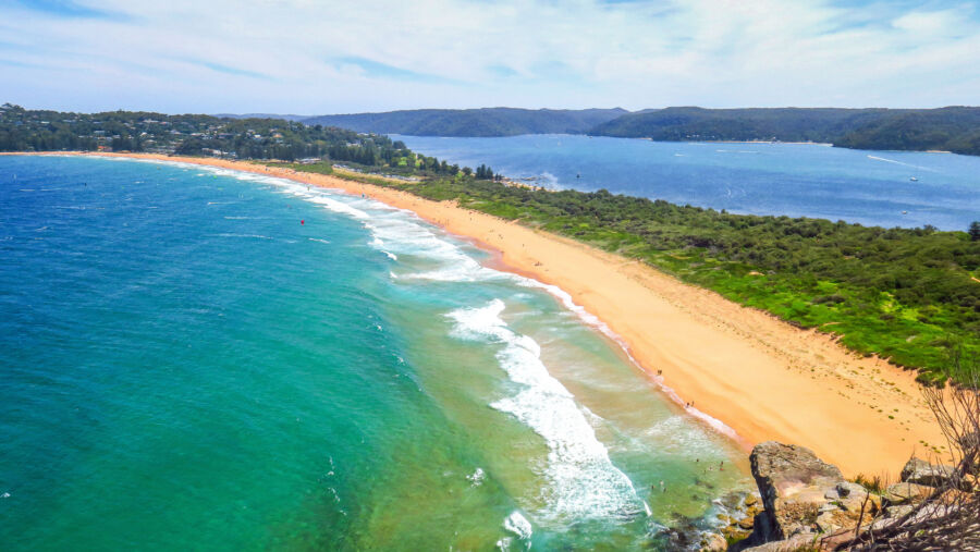 Exploring Palm Beach near Sydney