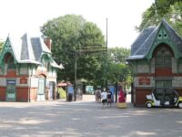 Philadelphia Zoo entrance, Philadelphia, Pennsylvania