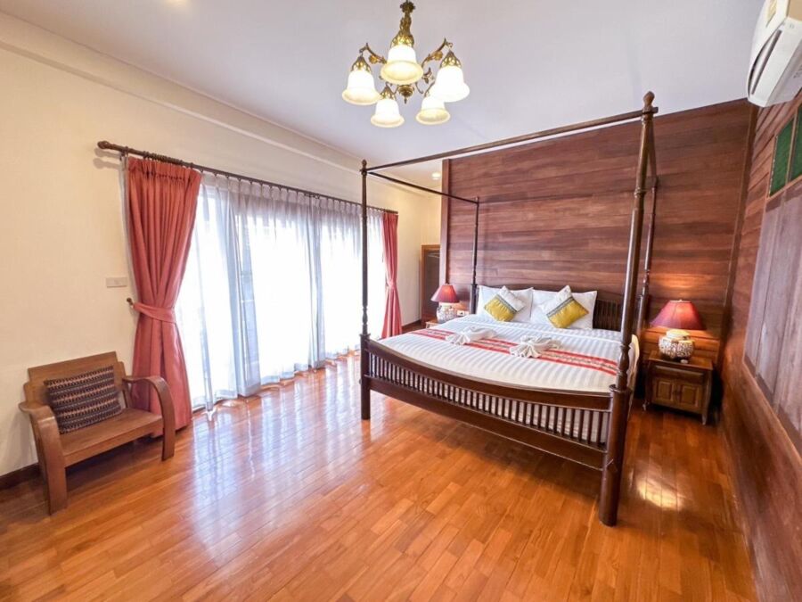 Rustic River Boutique room interior accommodation in Chiang Mai