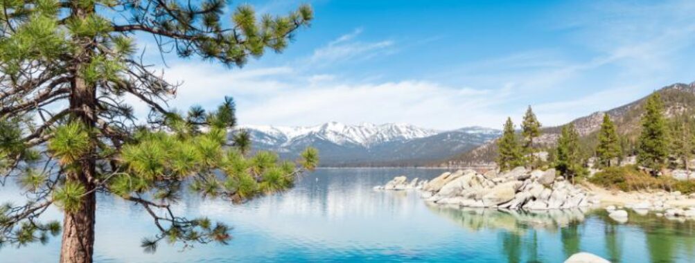 Serene views at lake tahoe