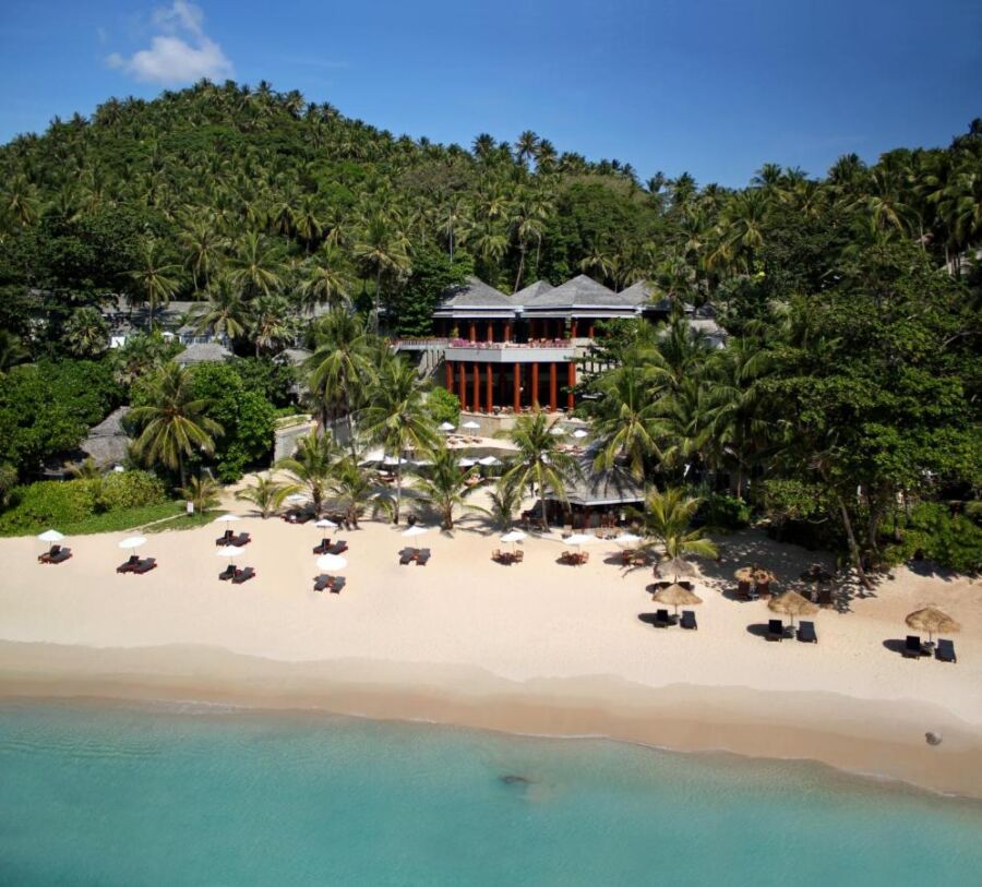 Aerial view of The Surin Phuket, Thailand