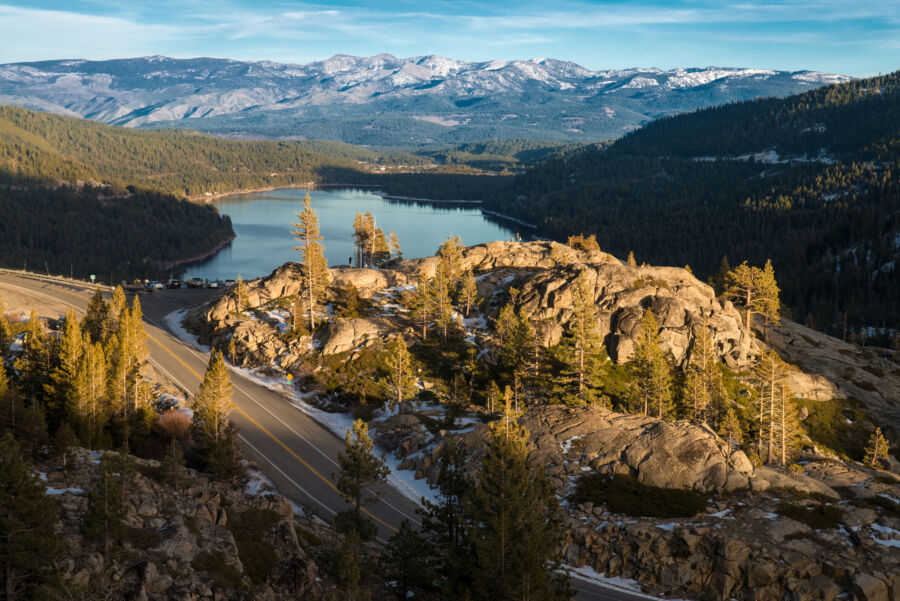 Donner Lake near Truckee CA