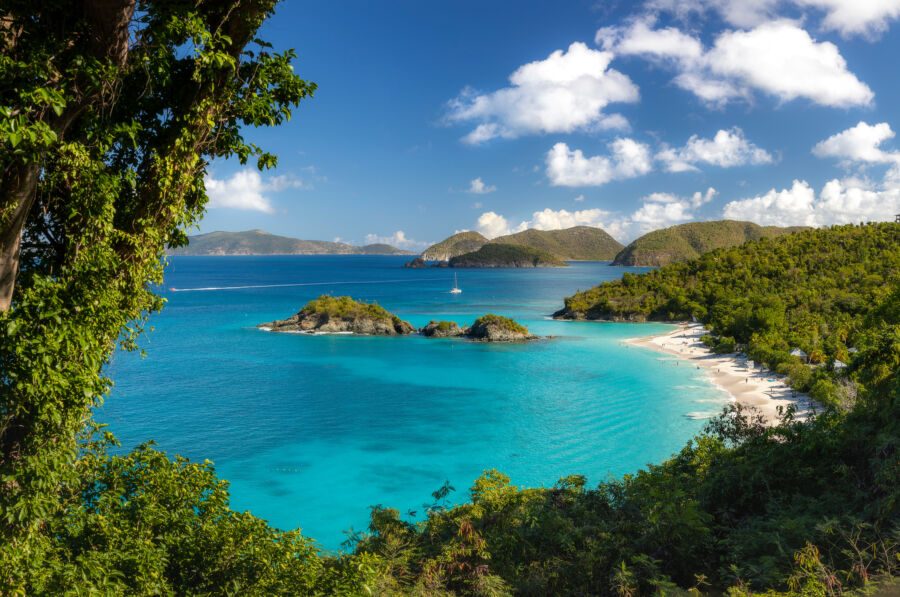 Trunk Bay, St John, U.S. Virgin Islands