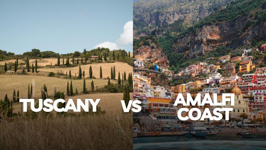 tuscany vs amalfi coast