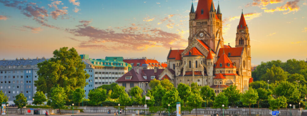 Church Heiliger Franz of Assisi in Vienna